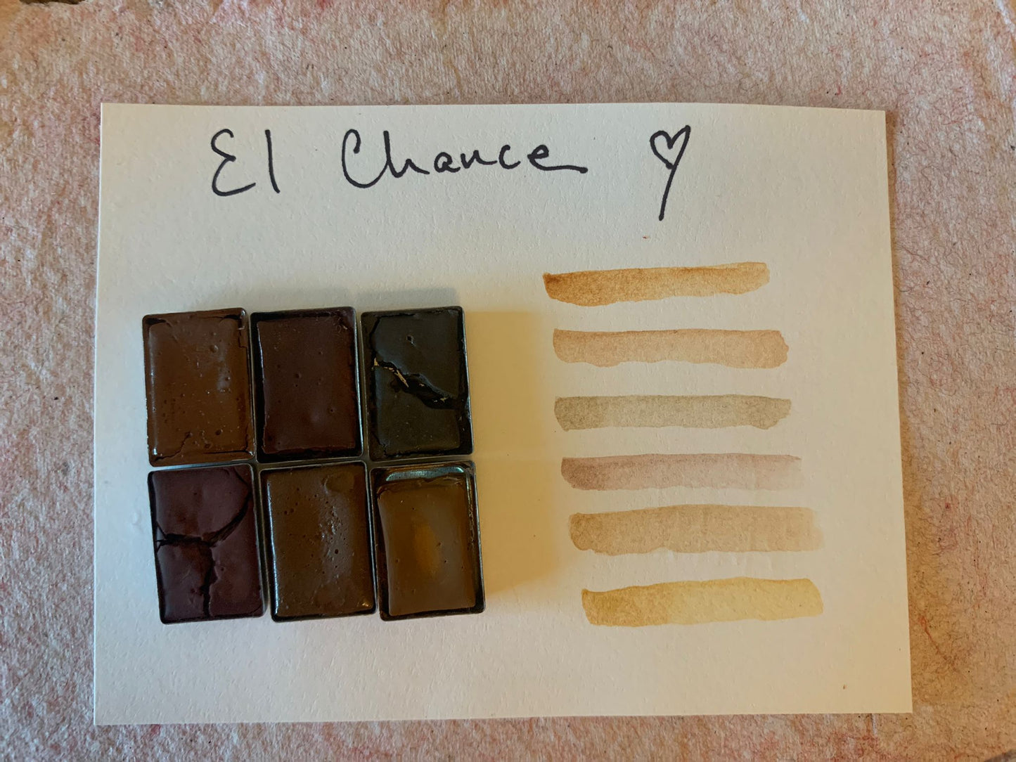 El chance - Set of 6 Mini Half-Pans - Random Assortment